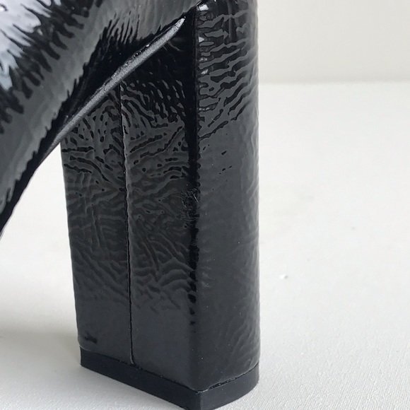 Zara Woman Laced High-Heel Ankle Boots Black (Size 7 US) - Picture 7 of 8